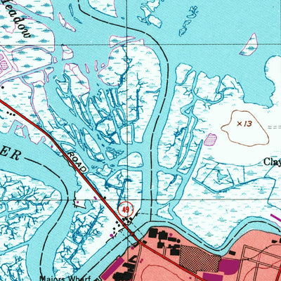 United States Geological Survey Salem, NJ (1995, 24000-Scale) digital map