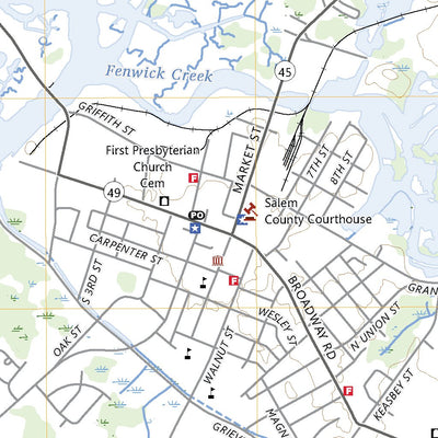 United States Geological Survey Salem, NJ (2023, 24000-Scale) digital map