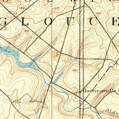 United States Geological Survey Salem, NJ-DE (1890, 62500-Scale) digital map