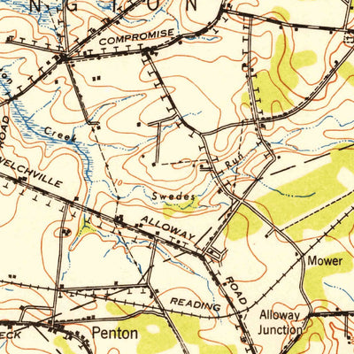 United States Geological Survey Salem, NJ-DE (1948, 62500-Scale) digital map