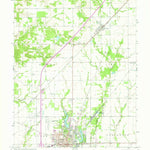 United States Geological Survey Salem North, IL (1965, 24000-Scale) digital map