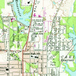 United States Geological Survey Salem North, IL (1965, 24000-Scale) digital map