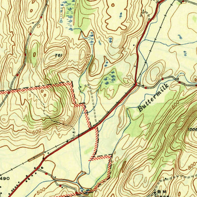 United States Geological Survey Salem, NY-VT (1946, 31680-Scale) digital map