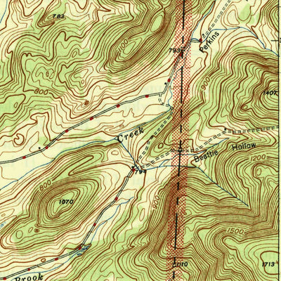 United States Geological Survey Salem, NY-VT (1946, 31680-Scale) digital map