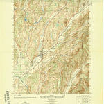 United States Geological Survey Salem, NY-VT (1950, 25000-Scale) digital map
