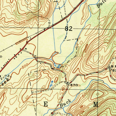 United States Geological Survey Salem, NY-VT (1950, 25000-Scale) digital map