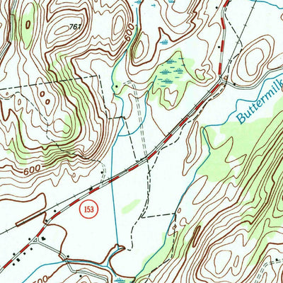 United States Geological Survey Salem, NY-VT (1995, 24000-Scale) digital map