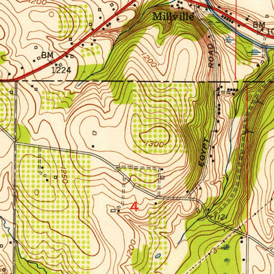 United States Geological Survey Salem, OH (1952, 24000-Scale) digital map