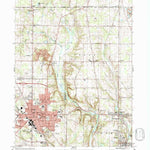 United States Geological Survey Salem, OH (1994, 24000-Scale) digital map