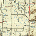United States Geological Survey Salem, OR (1954, 250000-Scale) digital map