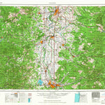 United States Geological Survey Salem, OR (1963, 250000-Scale) digital map