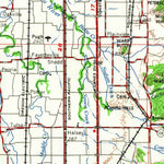 United States Geological Survey Salem, OR (1963, 250000-Scale) digital map