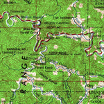 United States Geological Survey Salem, OR (1963, 250000-Scale) digital map