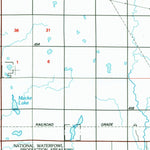 United States Geological Survey Salem, SD (1985, 100000-Scale) digital map