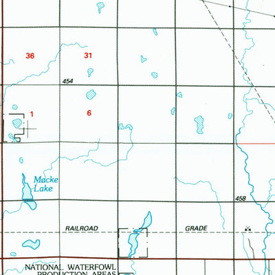 United States Geological Survey Salem, SD (1985, 100000-Scale) digital map