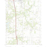United States Geological Survey Salem South, IL (2021, 24000-Scale) digital map