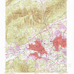 United States Geological Survey Salem, VA (1994, 24000-Scale) digital map