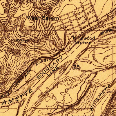 United States Geological Survey Salem West, OR (1915, 31680-Scale) digital map