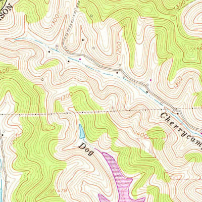 United States Geological Survey Salem, WV (1961, 24000-Scale) digital map
