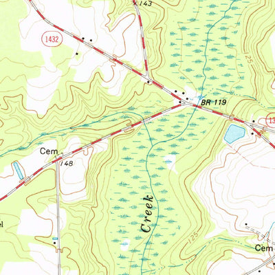 United States Geological Survey Salemburg, NC (1974, 24000-Scale) digital map