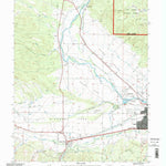 United States Geological Survey Salida West, CO (1994, 24000-Scale) digital map