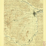 United States Geological Survey Salina, KS (1892, 125000-Scale) digital map