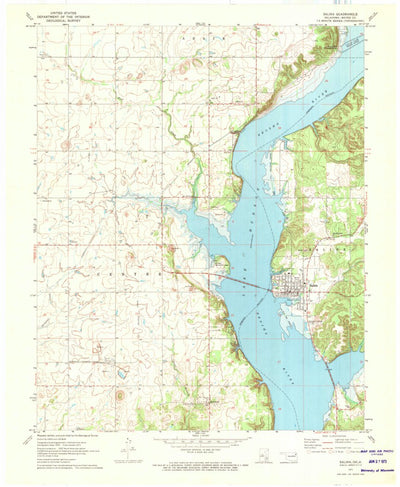 United States Geological Survey Salina, OK (1971, 24000-Scale) digital map