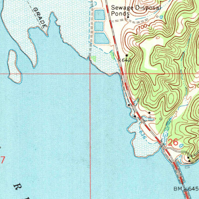 United States Geological Survey Salina, OK (1971, 24000-Scale) digital map