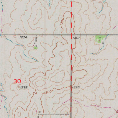 United States Geological Survey Salina SW, KS (1955, 24000-Scale) digital map