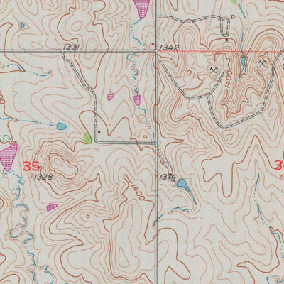 United States Geological Survey Salina SW, KS (1955, 24000-Scale) digital map