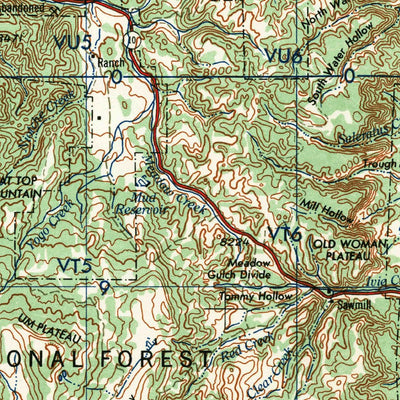United States Geological Survey Salina, UT (1956, 250000-Scale) digital map