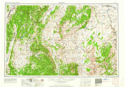 United States Geological Survey Salina, UT (1962, 250000-Scale) digital map