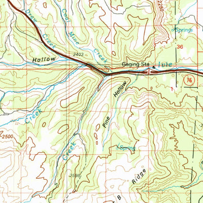 United States Geological Survey Salina, UT (1980, 100000-Scale) digital map