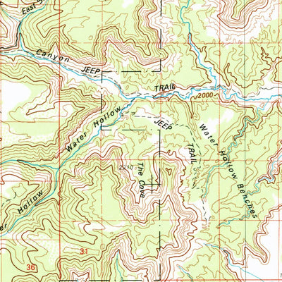 United States Geological Survey Salina, UT (1980, 100000-Scale) digital map