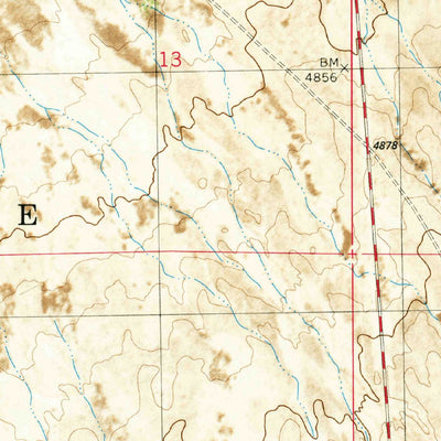 United States Geological Survey Salinas Peak NW, NM (1981, 24000-Scale) digital map