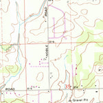 United States Geological Survey Saline, MI (1967, 24000-Scale) digital map