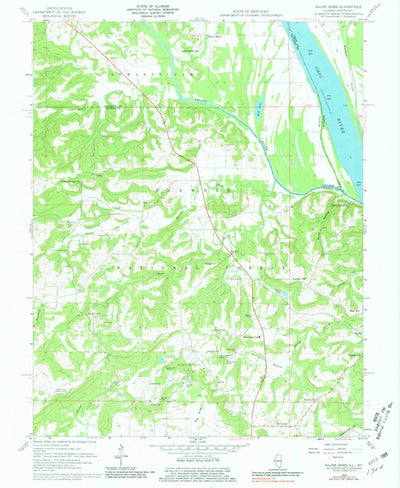 United States Geological Survey Saline Mines, IL-KY (1959, 24000-Scale) digital map