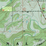 United States Geological Survey Saline Mines, IL-KY (1996, 24000-Scale) digital map