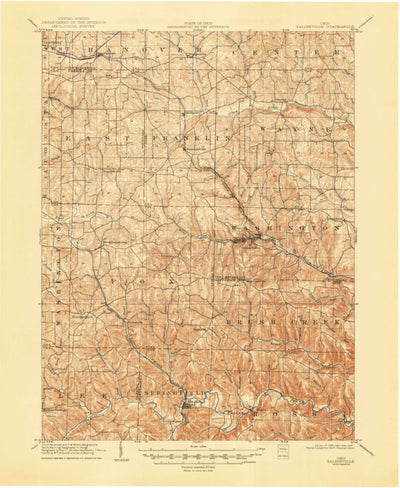 United States Geological Survey Salineville, OH (1905, 62500-Scale) digital map