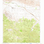 United States Geological Survey Salisbury Canyon, CA (1964, 62500-Scale) digital map