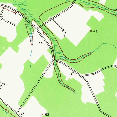 United States Geological Survey Salisbury, MD (1942, 24000-Scale) digital map