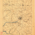 United States Geological Survey Salisbury, MD-DE (1901, 62500-Scale) digital map