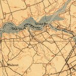 United States Geological Survey Salisbury, MD-DE (1901, 62500-Scale) digital map