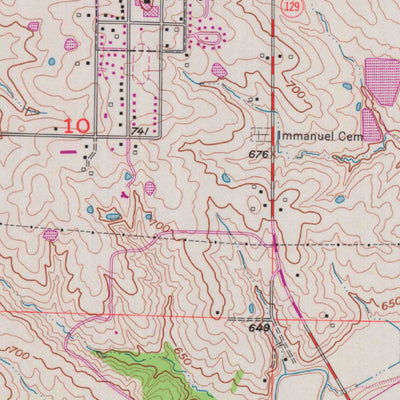 United States Geological Survey Salisbury, MO (1956, 24000-Scale) digital map