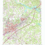 United States Geological Survey Salisbury, NC (1962, 24000-Scale) digital map