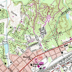 United States Geological Survey Salisbury, NC (1962, 24000-Scale) digital map