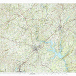 United States Geological Survey Salisbury, NC (1985, 100000-Scale) digital map