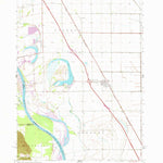 United States Geological Survey Salix, IA-NE (1964, 24000-Scale) digital map