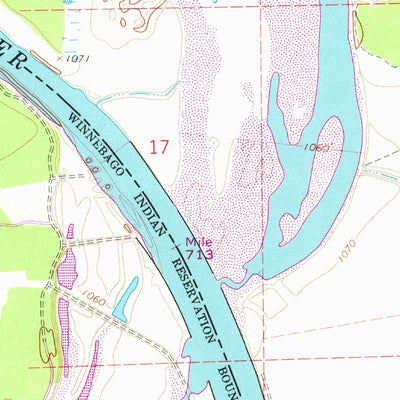 United States Geological Survey Salix, IA-NE (1964, 24000-Scale) digital map