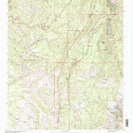 United States Geological Survey Saliz Pass, NM (1999, 24000-Scale) digital map